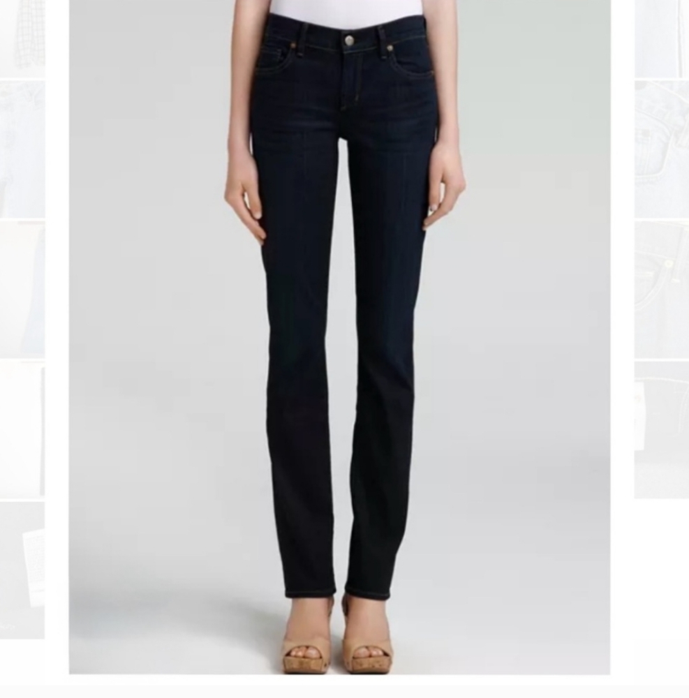 Citizens Of Humanity Ava Dark Wash Low Rise Straight Leg Jeans Size 30